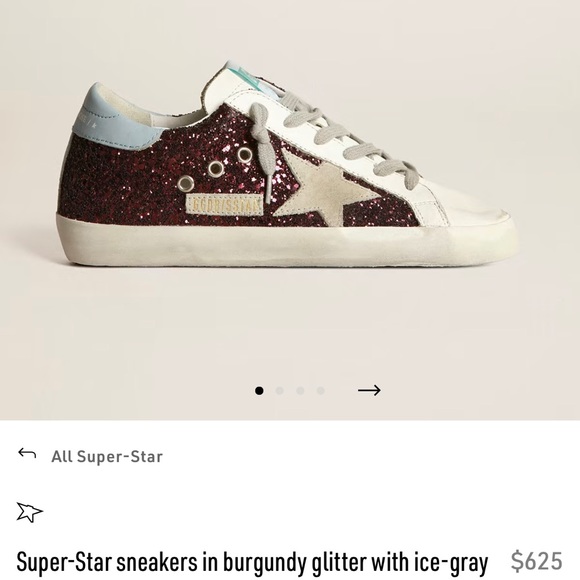 SOLD ON OTHER SITE golden goose GGDB superstars glitter sequin size 39 - Picture 4 of 13